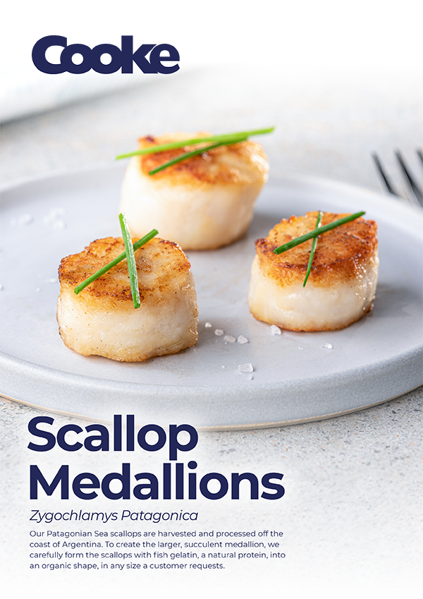 INTL Cooke Scallop Medallion Sell Sheet 0323-1